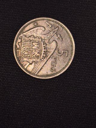 Moneda 5 Pesetas 1957
