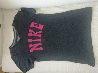 Camiseta Nike Talla S Gris