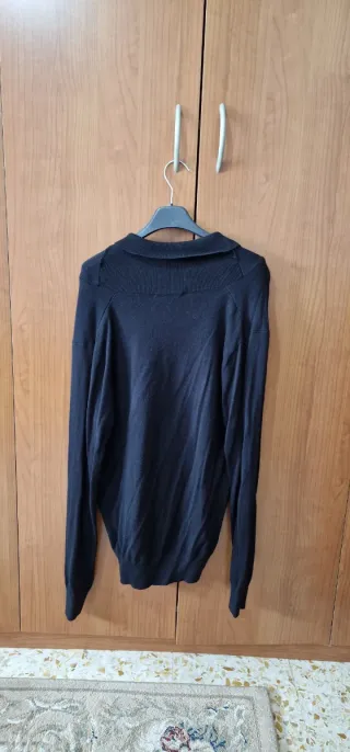 Cardigan uomo nero