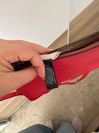 Bolso bandolera Tous rojo