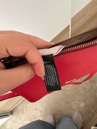 Bolso bandolera Tous rojo