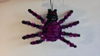 5 Decorazioni Halloween Zucca Ragno