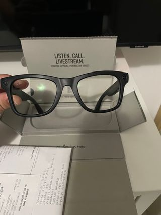 Gafas Ray-Ban Meta Negras Poco Uso