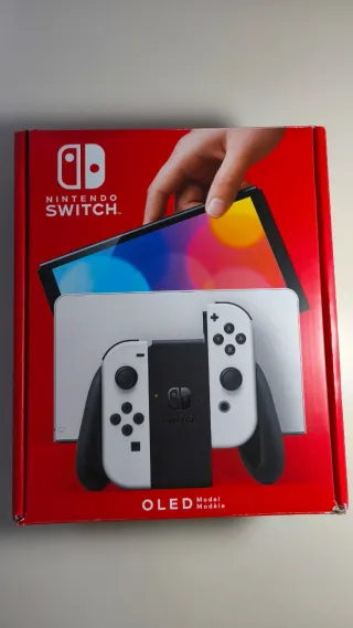 Nintendo Switch OLED bianco 