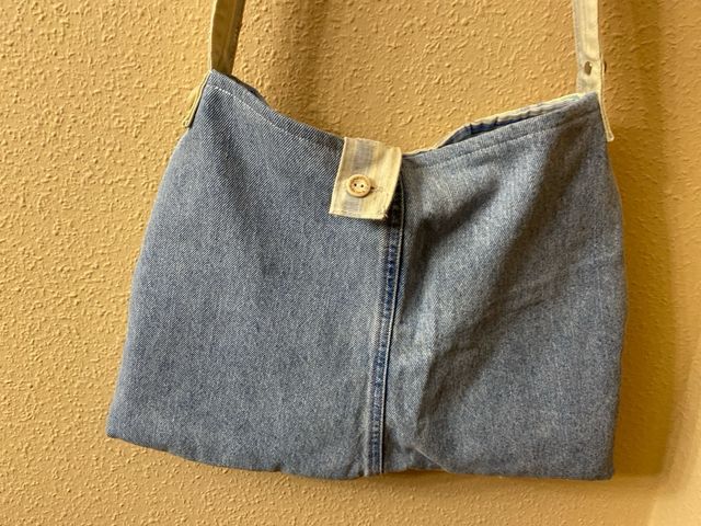 Bolso vaquero patchwork