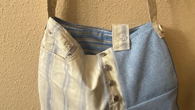 Bolso vaquero patchwork