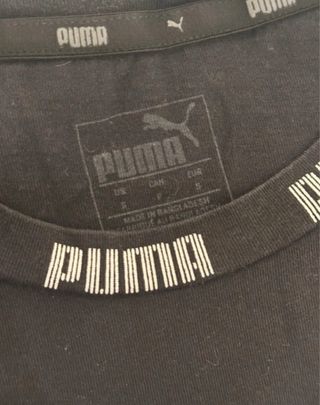 Camiseta Puma Negra