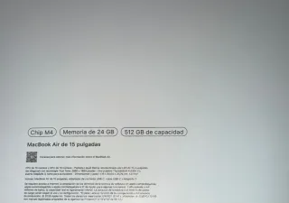 MacBook Air 15 Chip M4 24GB RAM 512GB SSD