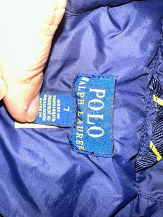 Chaleco acolchado Polo Ralph Lauren azul