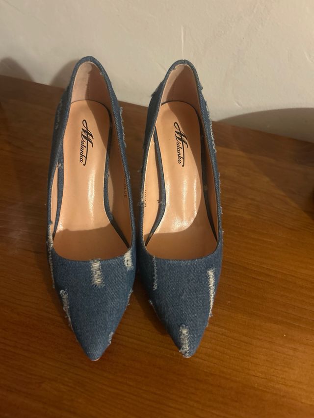 Tacones Mishka Azul Talla 37