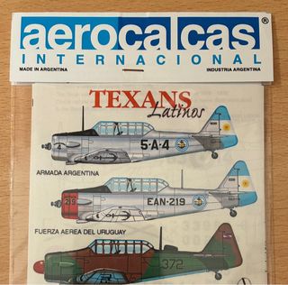 Calcas Aerocalcas Texans Latinos 1/72