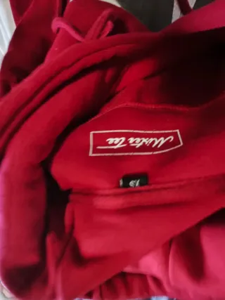 Sudadera Roja Niño NUEVA Talla XS (14 años)