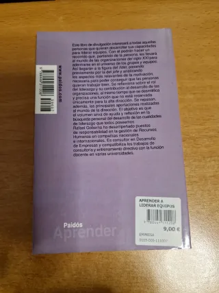 Aprender a liderar equipos