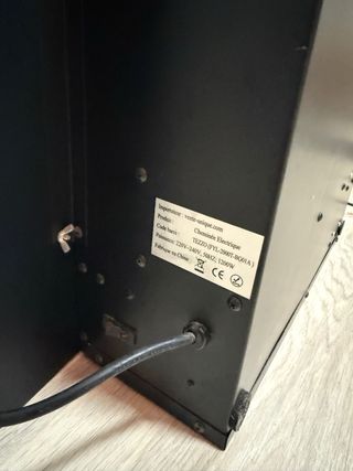 Chimenea eléctrica decorativa