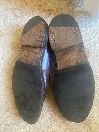 Zapatos clásicos de cordones piel cordovan