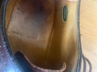 Zapatos clásicos de cordones piel cordovan