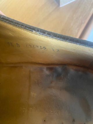 Zapatos clásicos de cordones piel cordovan