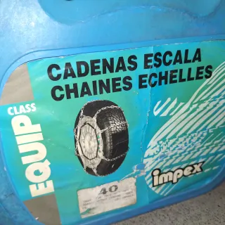 Lote 3 cadenas de nieve para coche
