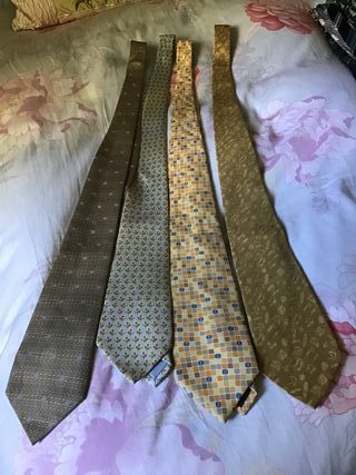 Lote Corbatas Loewe, Armani, Zegna