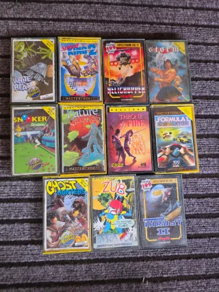 Lote Videojuegos Spectrum 80s