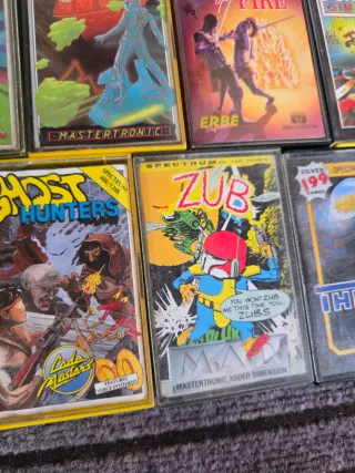 Lote Videojuegos Spectrum 80s