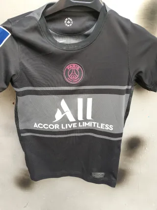 Maglia calcio Mbappé 7 PSG Nike tg 7/8 anni