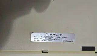 Keyboard Victor 102 Años 80 