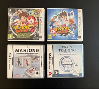 Lote 4 Juegos Nintendo DS/3DS