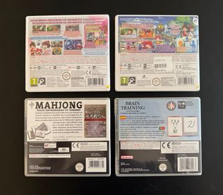 Lote 4 Juegos Nintendo DS/3DS