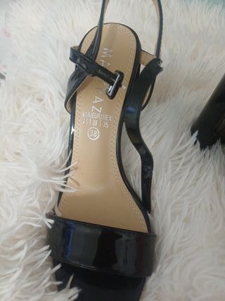 Zapatos de tacón Marypaz negros talla 38
