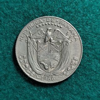 LOTE 7 MONEDAS DE PANAMA - ALGUNAS PLATA
