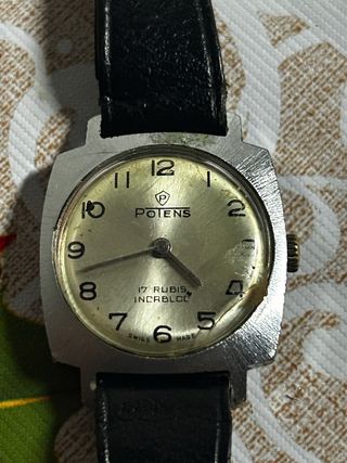 Reloj Potens 17 Rubis Incabloc