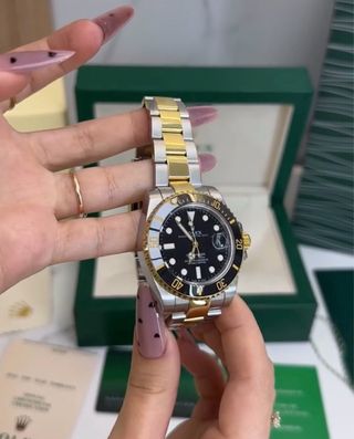 Reloj Rolex Oro y Plata