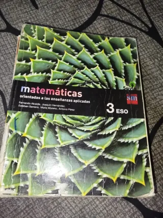Matemáticas aplicadas 3° eso
