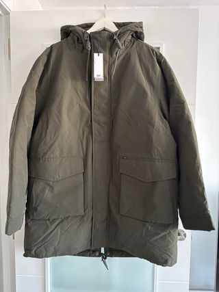 Parka Lee Hombre verde XL impermeable