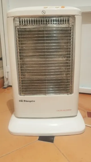 Estufa Halógena Orbegozo Blanca
