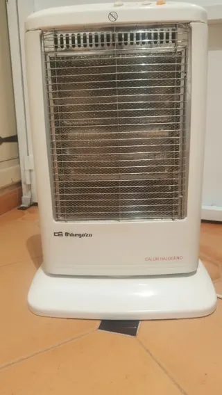 Estufa Halógena Orbegozo Blanca