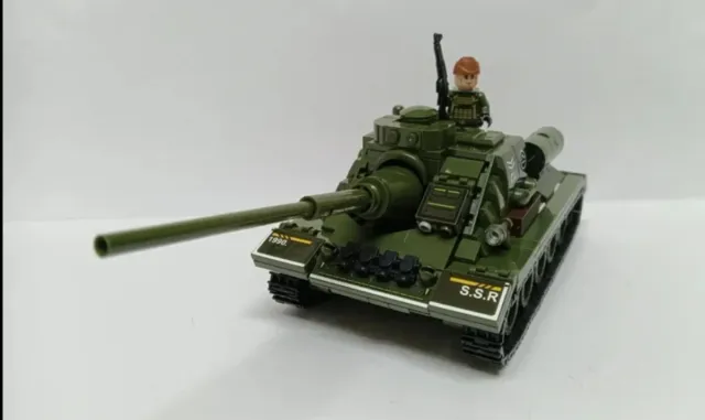 Tanque T-34 Katyusha ACS 100 compatible lego