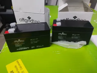 2 Baterías Offgridtec AGM 12-1,2 20HR