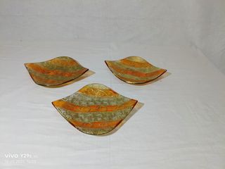 Svuotatasche in vetro decorato