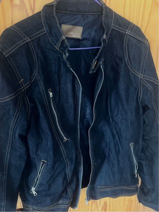 Cazadora Vaquera Zara Talla M