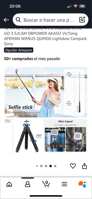 kit 50 accessori GoPro