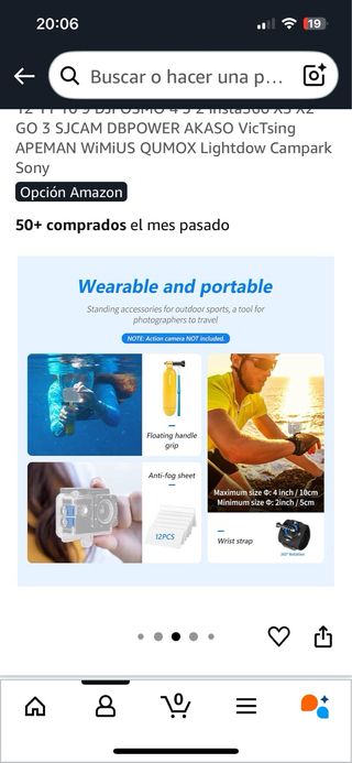 kit 50 accessori GoPro