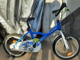 Bicicleta infantil BTWIN azul