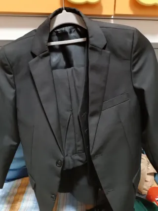 Completo elegante bambino nero