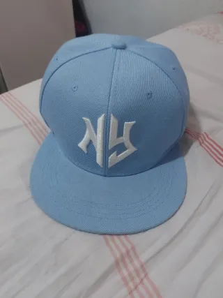 Gorra NY azul celeste