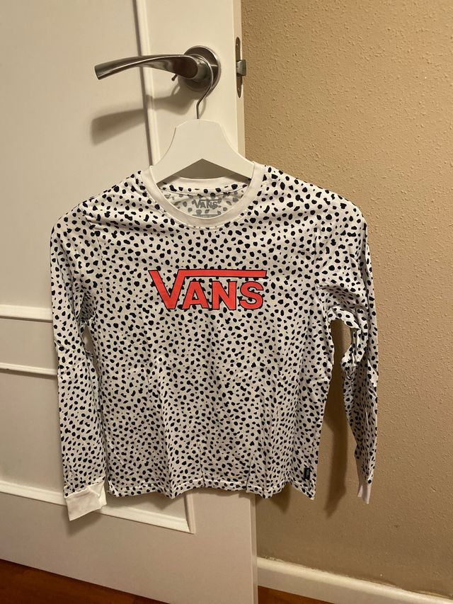 Camiseta Vans manga larga estampado 10años