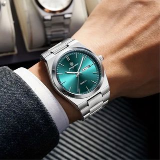 Reloj Hombre Esfera Verde
