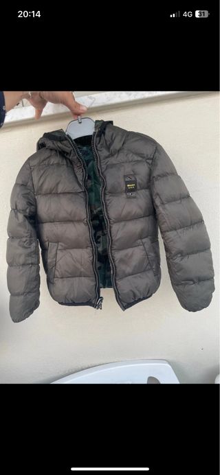 Piumino Blauer bambino camouflage