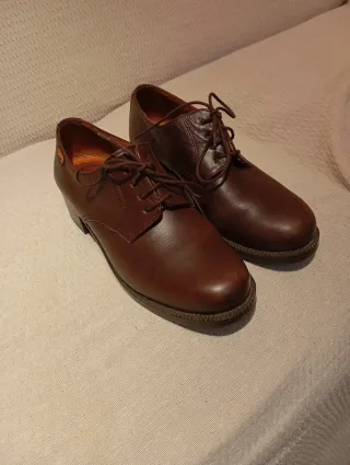 Zapatos Camper Piel Marrones